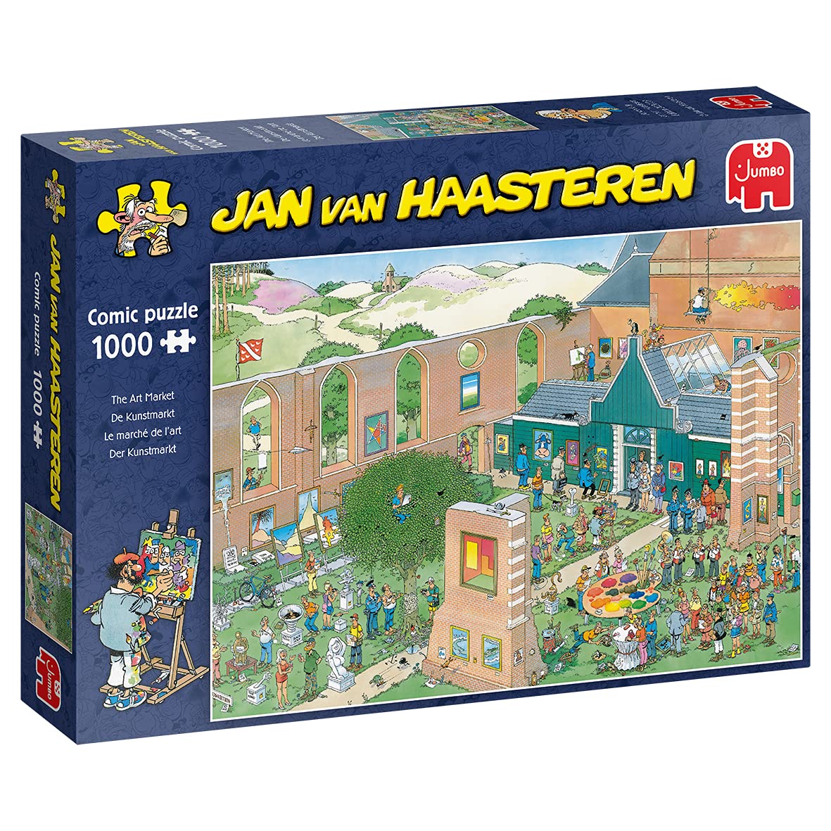 Amazon.com: Jumbo, Jan Van Haasteren - 'The Art Market' Unique